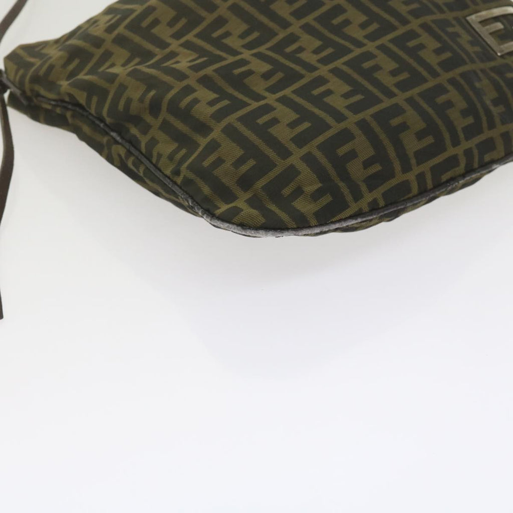 FENDI Zucca Canvas Tote Bag Black Brown 2370 26733 008ep2728