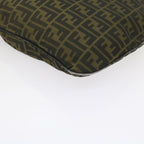 FENDI Zucca Canvas Tote Bag Black Brown 2370 26733 008ep2728
