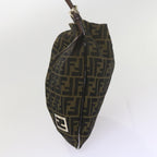 FENDI Zucca Canvas Tote Bag Black Brown 2370 26733 008ep2728
