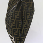 FENDI Zucca Canvas Tote Bag Black Brown 2370 26733 008ep2728