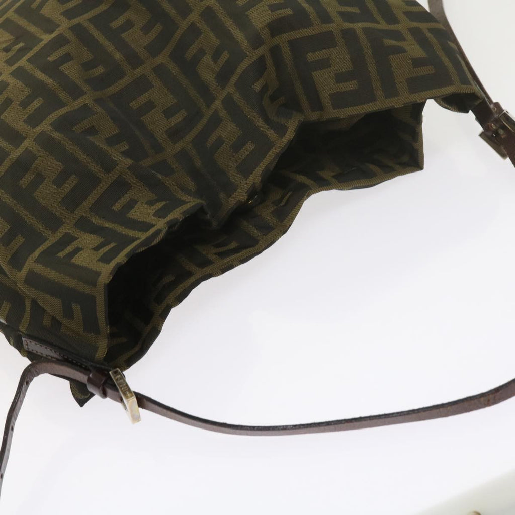 FENDI Zucca Canvas Tote Bag Black Brown 2370 26733 008ep2728