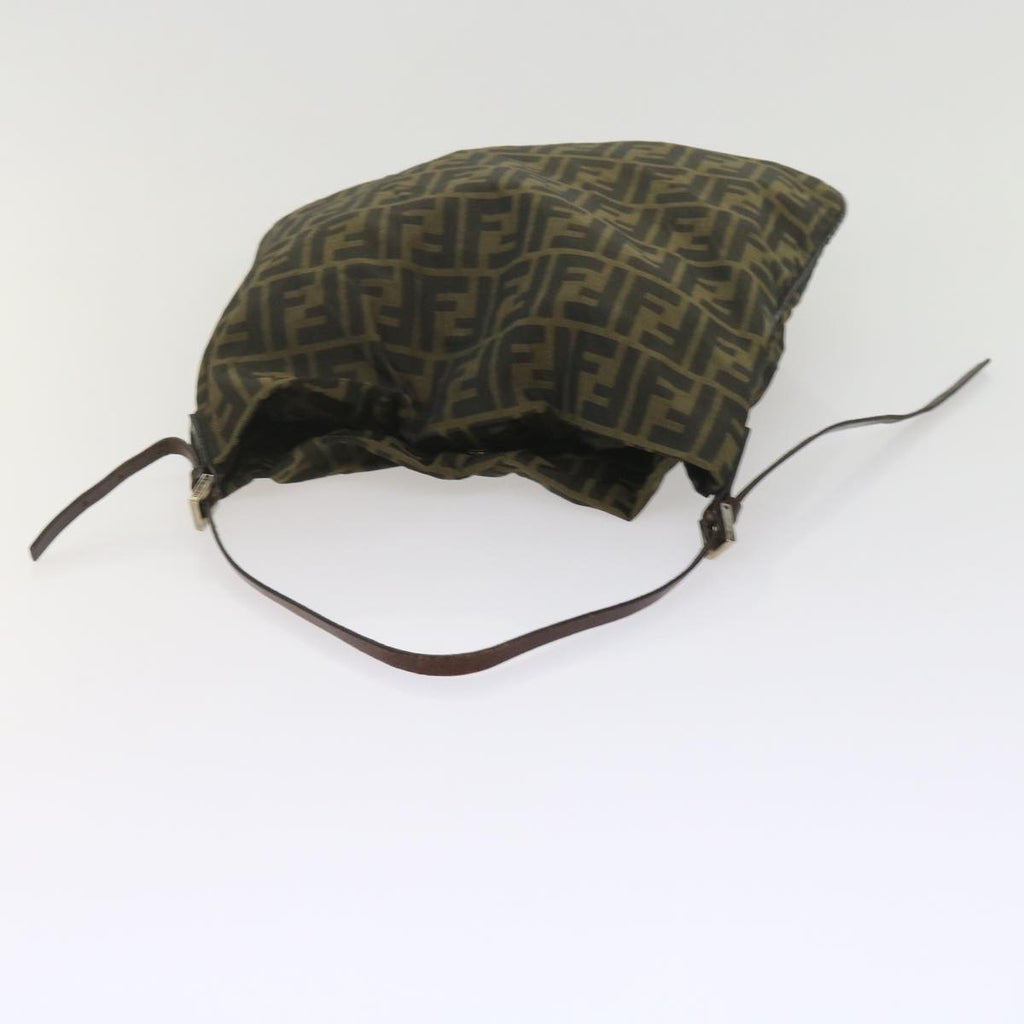 FENDI Zucca Canvas Tote Bag Black Brown 2370 26733 008ep2728