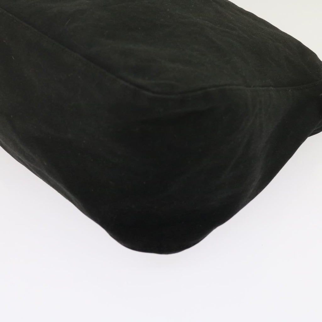 FENDI Mamma Baguette Shoulder Bag Nylon Black 2305 26325 079ep2730