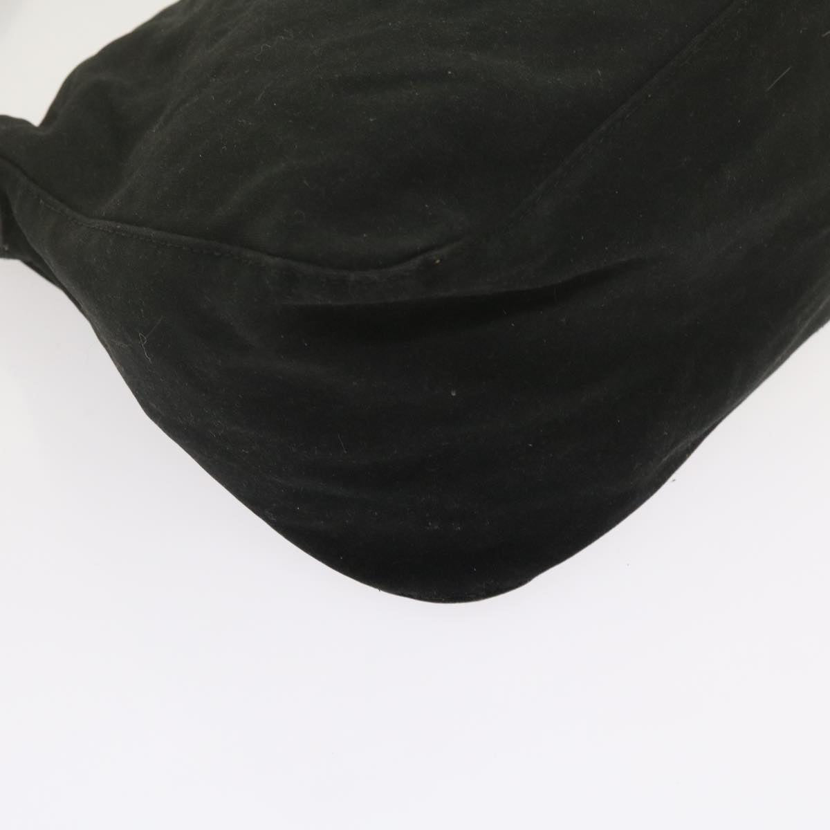 FENDI Mamma Baguette Shoulder Bag Nylon Black 2305 26325 079ep2730