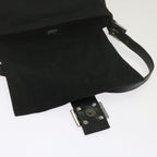 FENDI Mamma Baguette Shoulder Bag Nylon Black 2305 26325 079ep2730