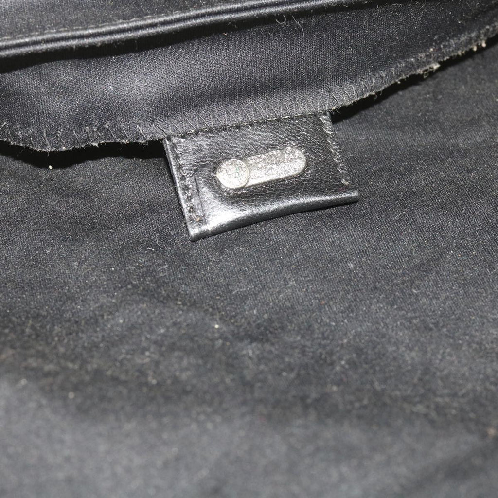 FENDI Mamma Baguette Shoulder Bag Nylon Black 2305 26325 079ep2730