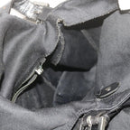 FENDI Mamma Baguette Shoulder Bag Nylon Black 2305 26325 079ep2730