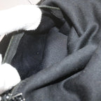 FENDI Mamma Baguette Shoulder Bag Nylon Black 2305 26325 079ep2730