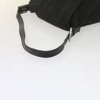 FENDI Mamma Baguette Shoulder Bag Nylon Black 2305 26325 079ep2730