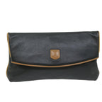 CELINE Clutch Bag Leather Black  ep2747