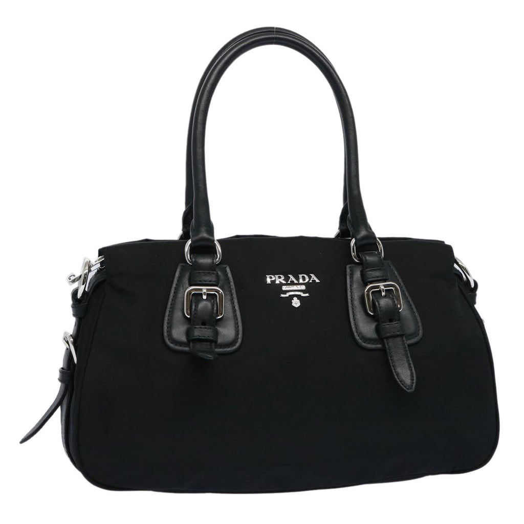 PRADA Hand Bag Nylon Black  ep2755