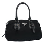 PRADA Hand Bag Nylon Black  ep2755