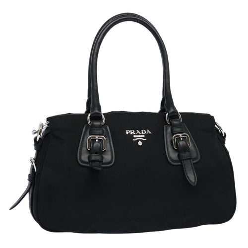 PRADA Hand Bag Nylon Black  ep2755