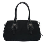PRADA Hand Bag Nylon Black  ep2755