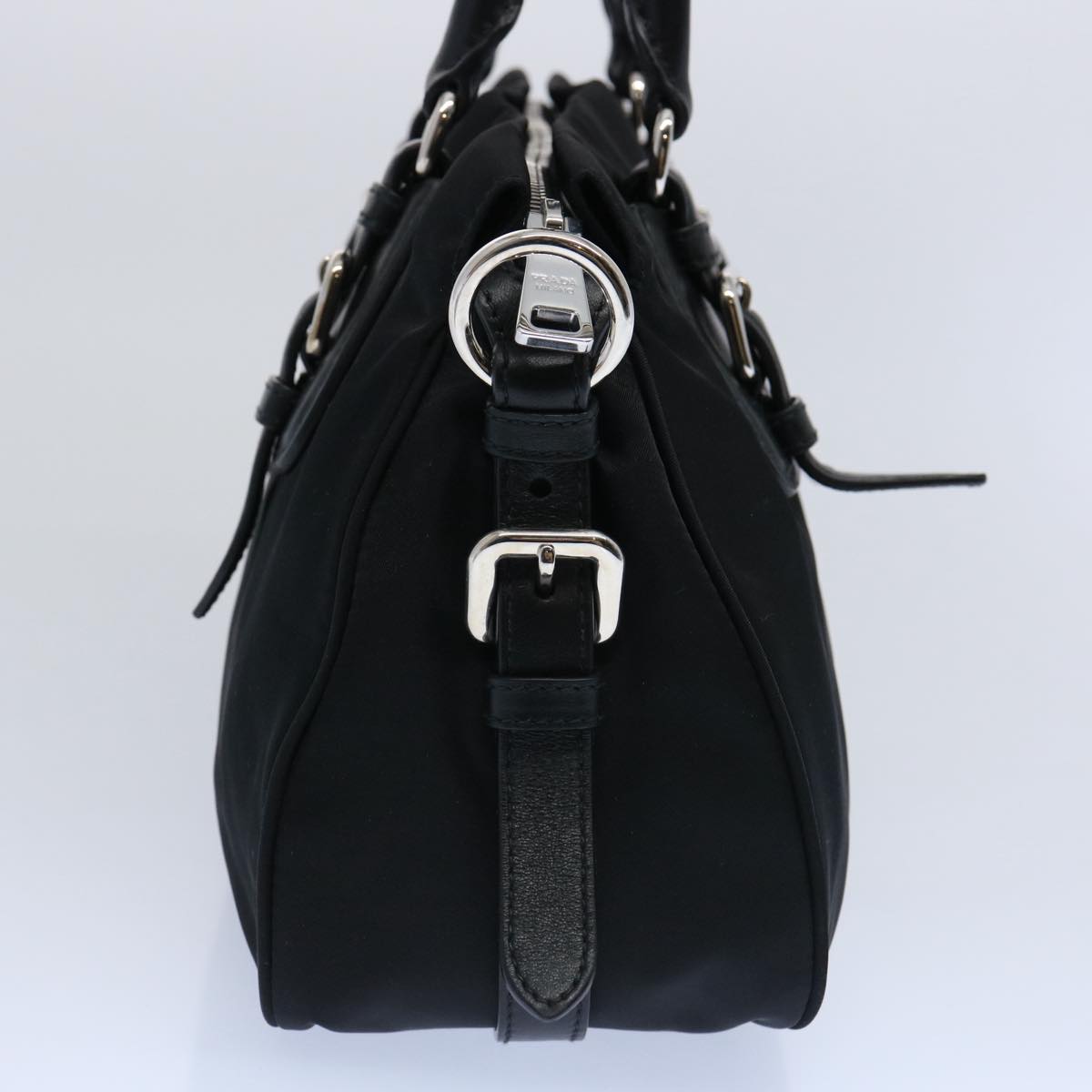 PRADA Hand Bag Nylon Black  ep2755