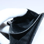FENDI Zucchino Canvas Wallet Blackep2773