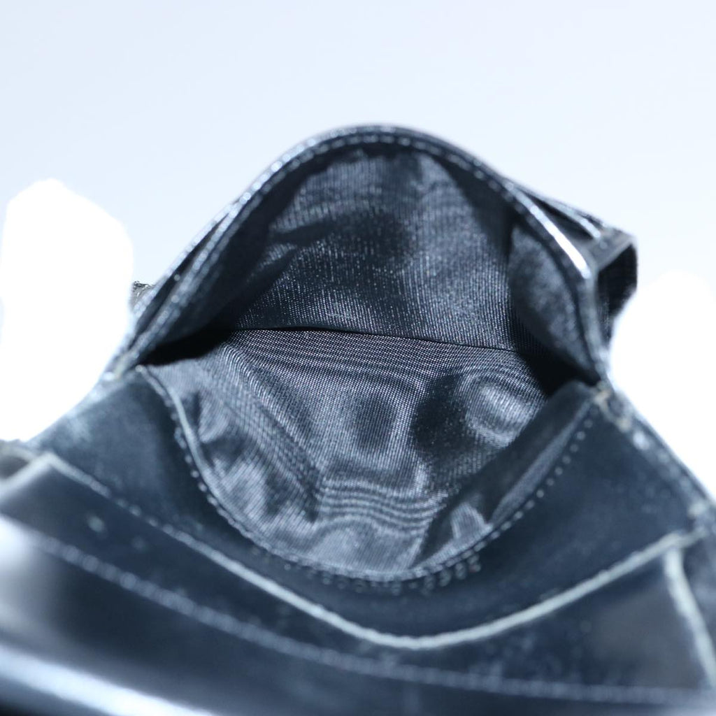 FENDI Zucchino Canvas Wallet Blackep2773
