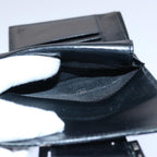 FENDI Zucchino Canvas Wallet Blackep2773