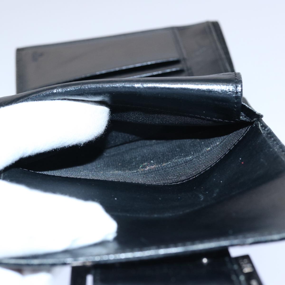 FENDI Zucchino Canvas Wallet Blackep2773