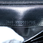 FENDI Zucchino Canvas Wallet Blackep2773