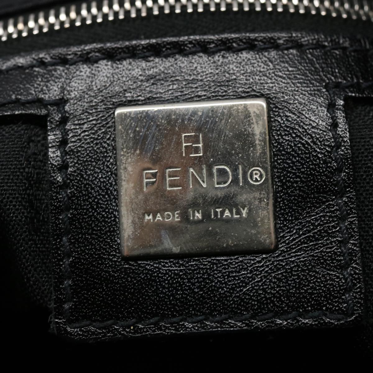 FENDI Tote Bag Nylon Blackep2783