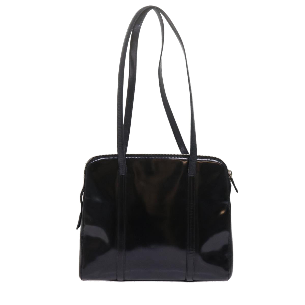 PRADA Shoulder Bag Leather Black  ep2790