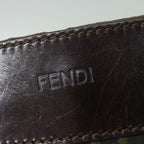 FENDI Zucca Canvas Tote Bag Black Brownep2809