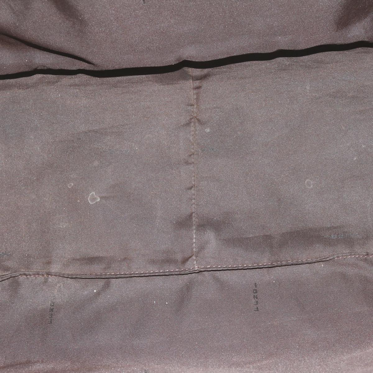 FENDI Zucca Canvas Hand Bag Black Brownep2812