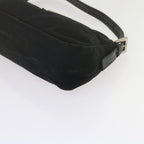 FENDI Mamma Baguette Shoulder Bag Nylon Black 2348 26725 018ep2835