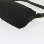 FENDI Mamma Baguette Shoulder Bag Nylon Black 2348 26725 018ep2835