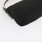 FENDI Mamma Baguette Shoulder Bag Nylon Black 2348 26725 018ep2835