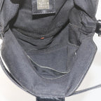 FENDI Mamma Baguette Shoulder Bag Nylon Black 2348 26725 018ep2835