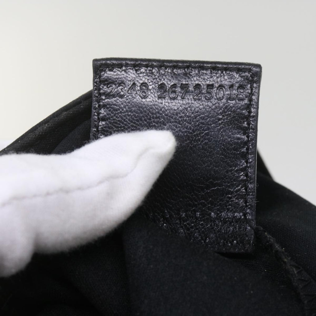 FENDI Mamma Baguette Shoulder Bag Nylon Black 2348 26725 018ep2835