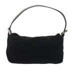 FENDI Mamma Baguette Shoulder Bag Nylon Black 2348 26725 018ep2835