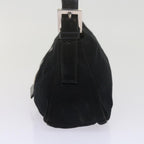 FENDI Mamma Baguette Shoulder Bag Nylon Black 2348 26725 018ep2835