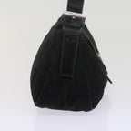 FENDI Mamma Baguette Shoulder Bag Nylon Black 2348 26725 018ep2835