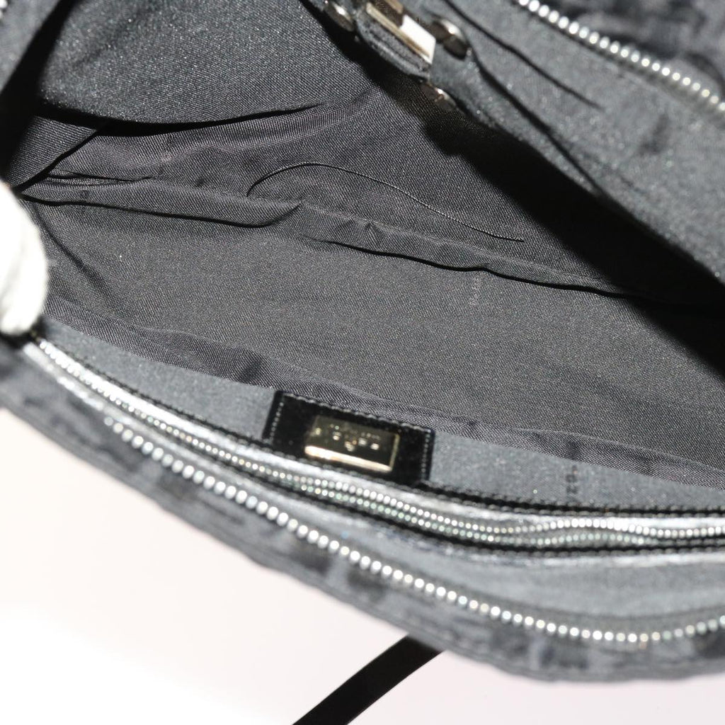 FENDI Zucca Canvas Tote Bag Blackep2841