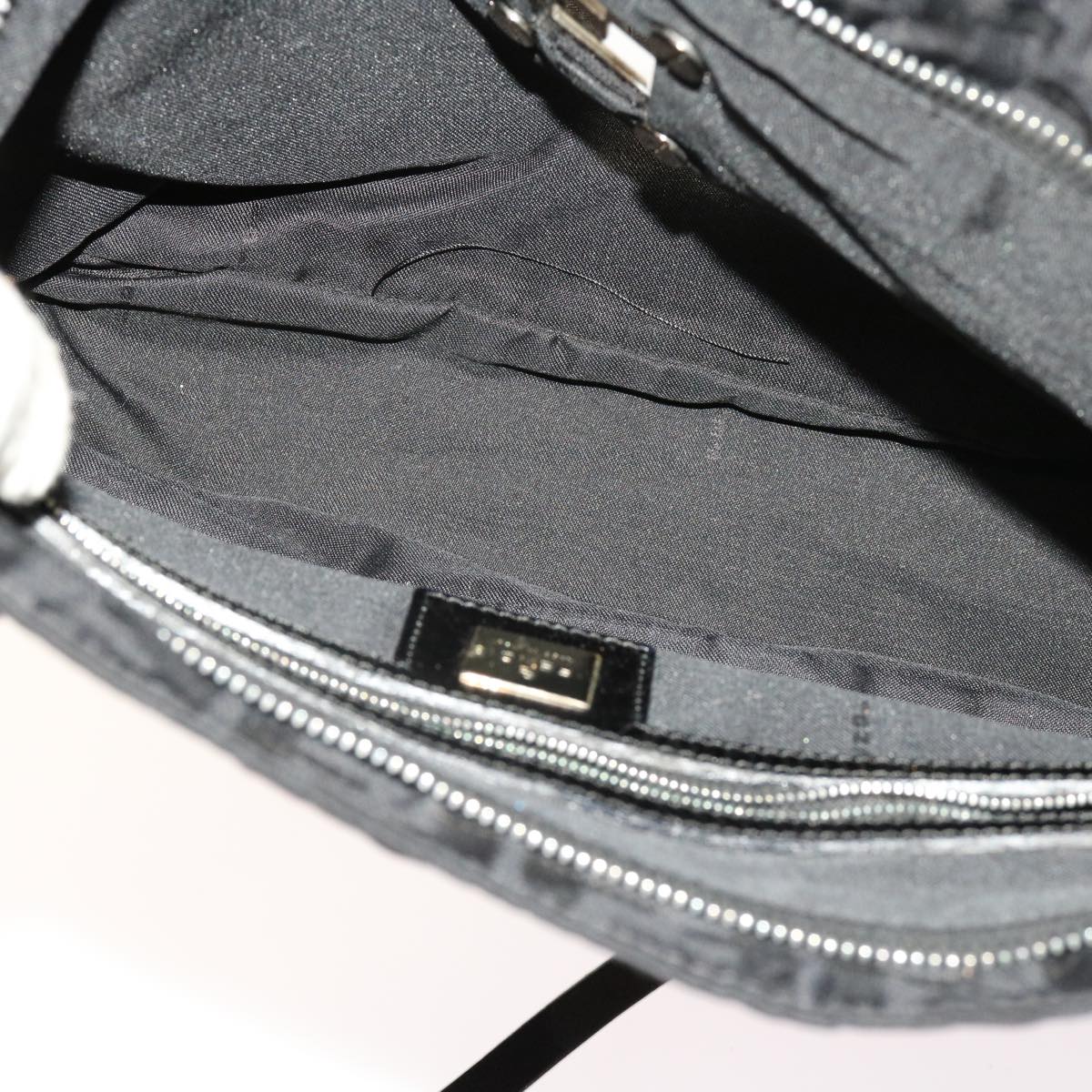 FENDI Zucca Canvas Tote Bag Blackep2841