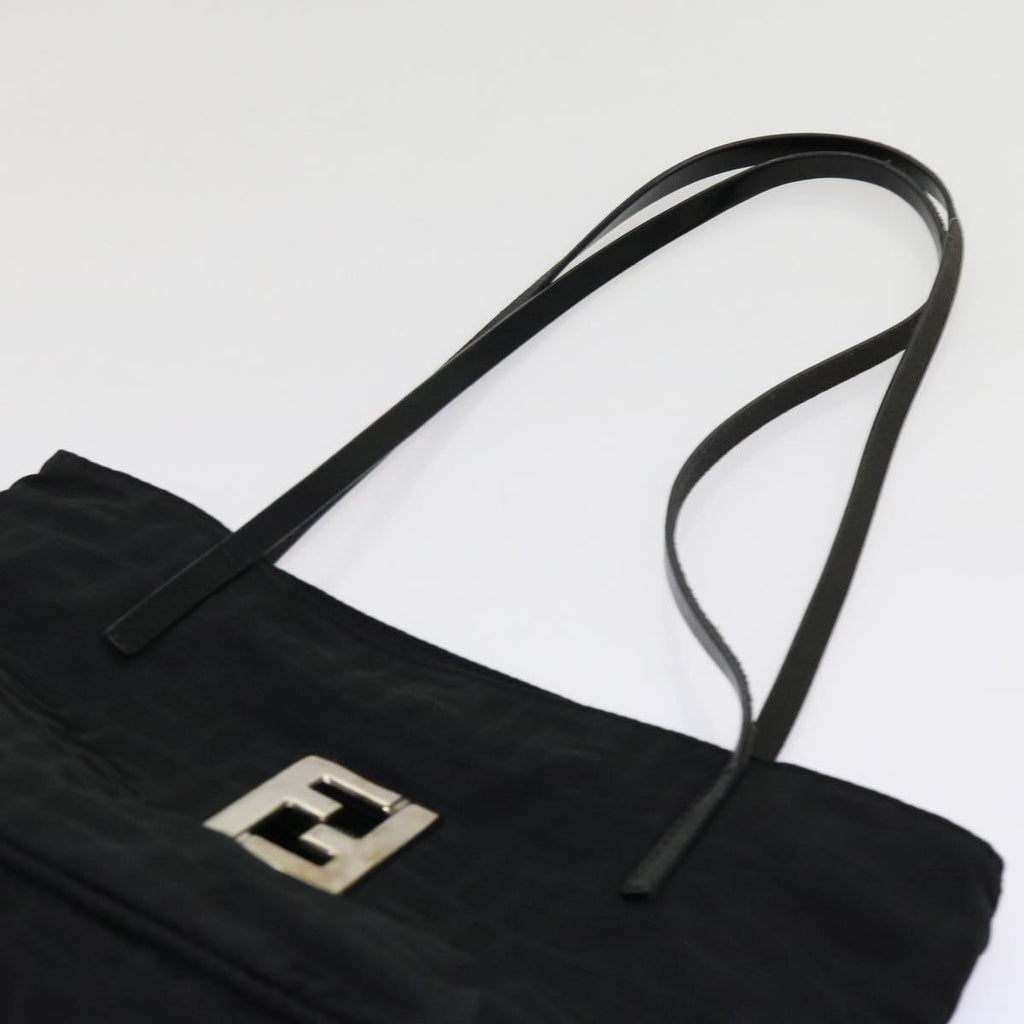 FENDI Zucca Canvas Tote Bag Blackep2841