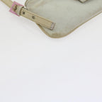 FENDI Mamma Baguette Shoulder Bag Cotton White 2354 26685 008ep2844