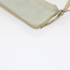 FENDI Mamma Baguette Shoulder Bag Cotton White 2354 26685 008ep2844