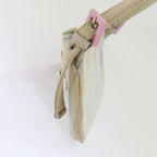 FENDI Mamma Baguette Shoulder Bag Cotton White 2354 26685 008ep2844