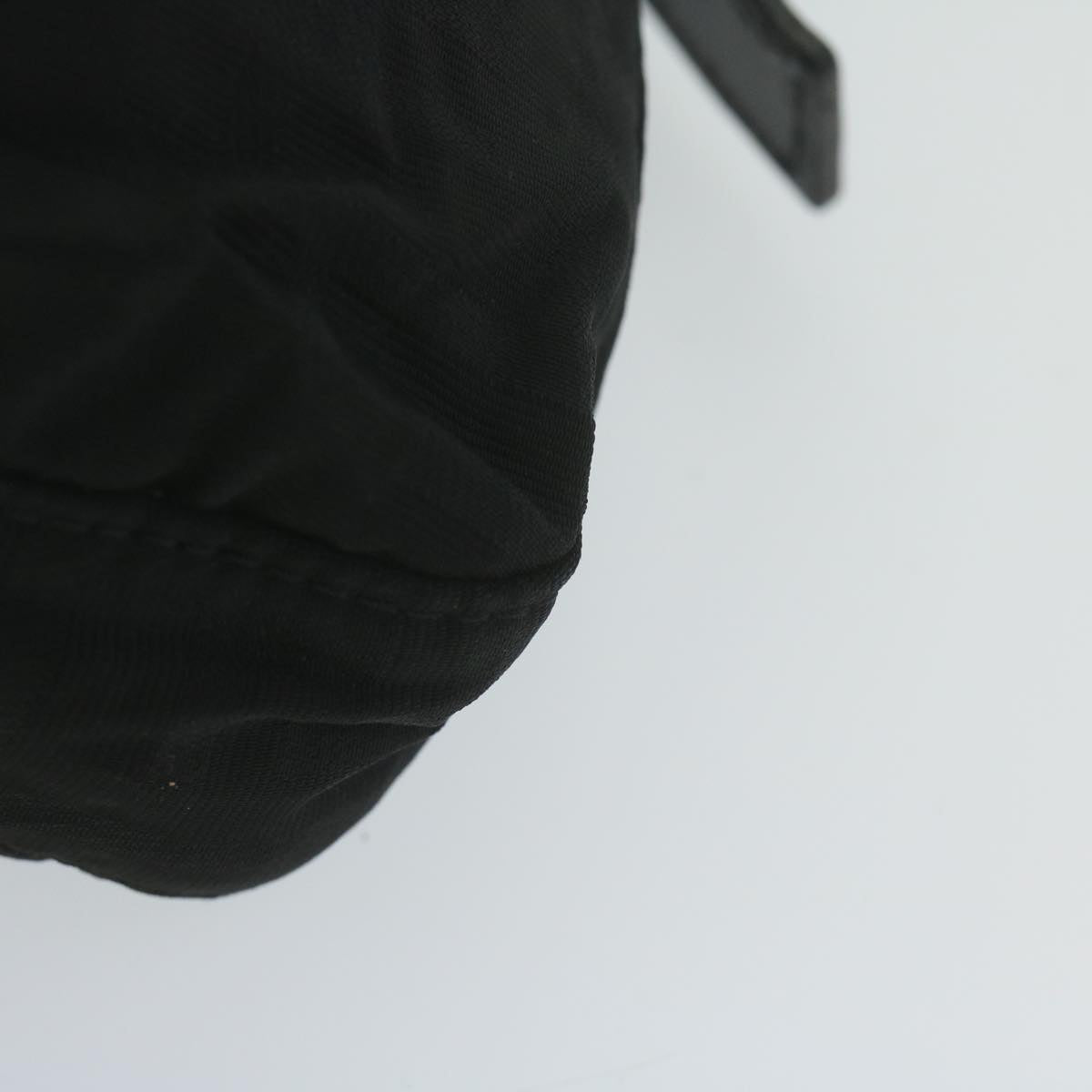 FENDI Zucca Canvas Mamma Baguette Shoulder Bag Blackep2859