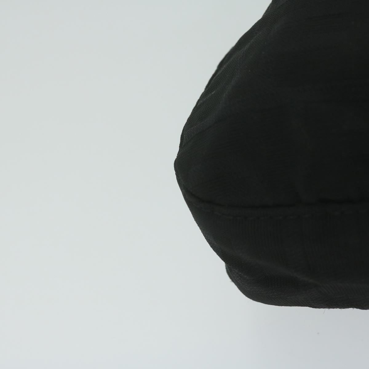 FENDI Zucca Canvas Mamma Baguette Shoulder Bag Blackep2859