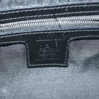 FENDI Zucca Canvas Mamma Baguette Shoulder Bag Blackep2859