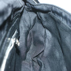 FENDI Zucca Canvas Mamma Baguette Shoulder Bag Blackep2859