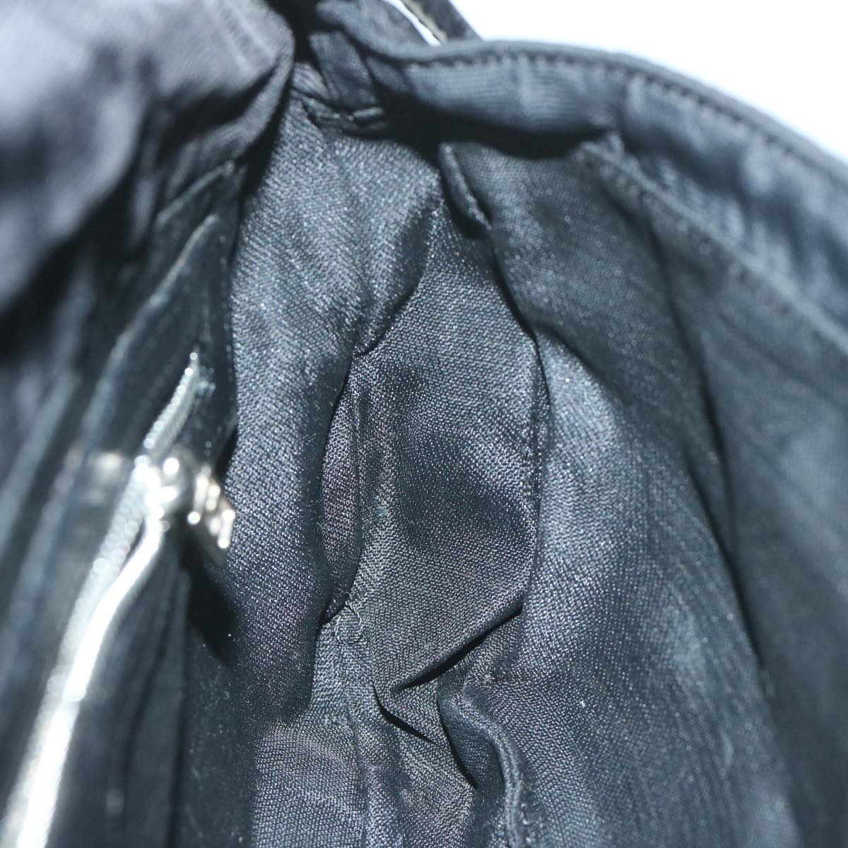 FENDI Zucca Canvas Mamma Baguette Shoulder Bag Blackep2859