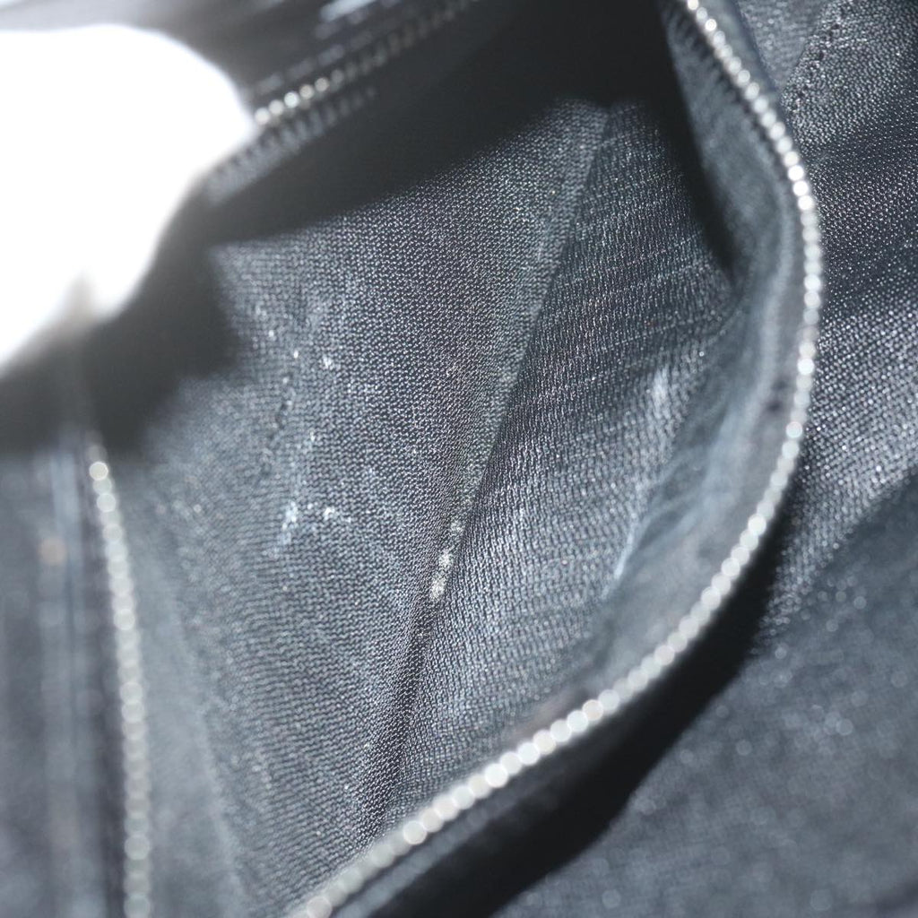 FENDI Zucca Canvas Mamma Baguette Shoulder Bag Blackep2859