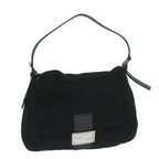 FENDI Mamma Baguette Shoulder Bag Felt Black 2348 26325 099ep2866