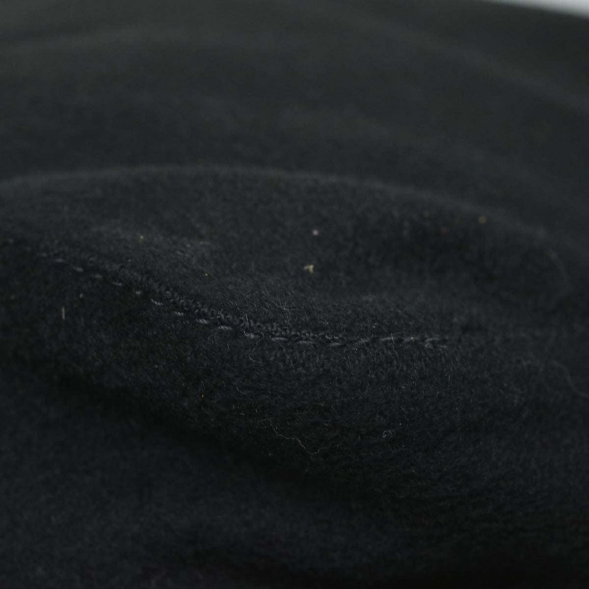 FENDI Mamma Baguette Shoulder Bag Felt Black 2348 26325 099ep2866